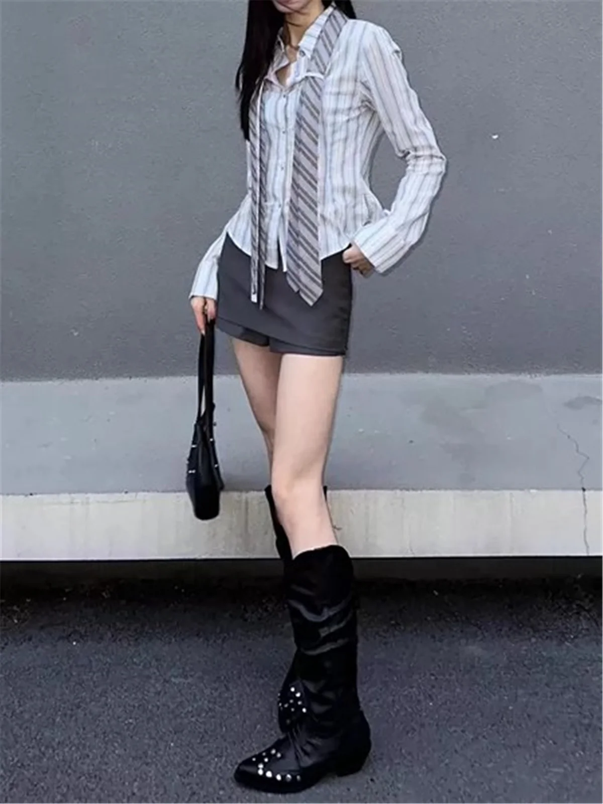 Black mini skirts for woman y2k Summer clothes 2025 pencil skirt low rise korean fashion skirt japanese micro skirts with shorts