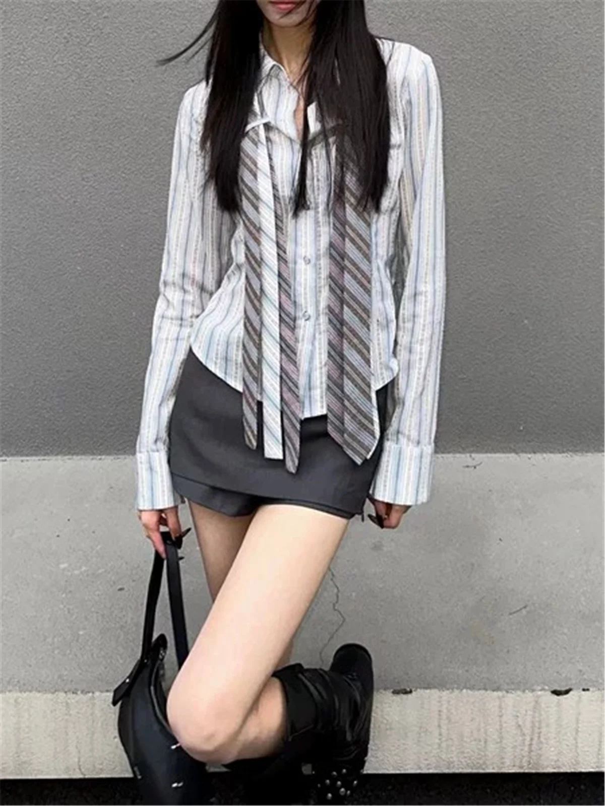Black mini skirts for woman y2k Summer clothes 2025 pencil skirt low rise korean fashion skirt japanese micro skirts with shorts