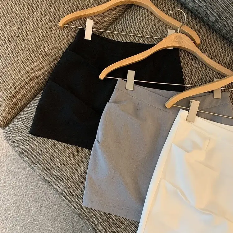 Y2K Fashion Irregular Mini Skirt for Women Korean High Waist Streetwear Slim Skirts Summer Sexy Tight Female A Line Skirts