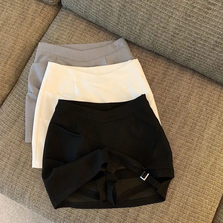 Y2K Fashion Irregular Mini Skirt for Women Korean High Waist Streetwear Slim Skirts Summer Sexy Tight Female A Line Skirts