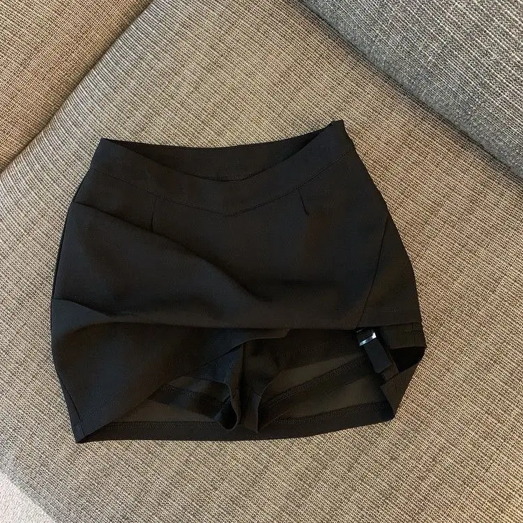 Y2K Fashion Irregular Mini Skirt for Women Korean High Waist Streetwear Slim Skirts Summer Sexy Tight Female A Line Skirts