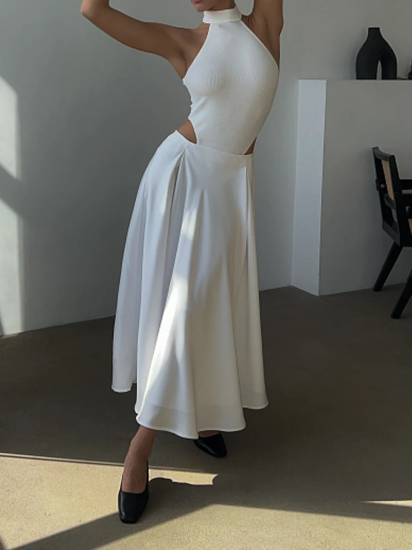 Bornladies Elegant Satin Loose Women Skirt 2025 High Waist Maxi Skirts Streetwear Classic Long Skirt Fashion Female Black Skirt