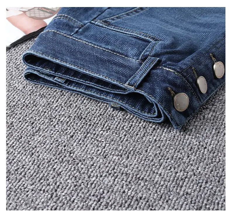 Denim Skirt Women's 2026 Spring/Summer New Slim High Waist Split One Step A-line Wrap Hip Skirts Female Casual Clothing