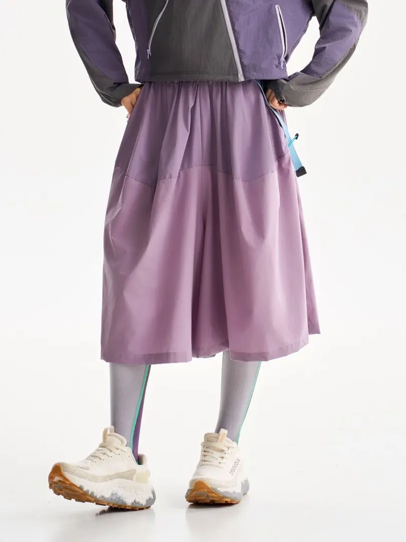 Outdoor Fashion Skirt Pant Women Quick Dry City Hiking Streetwear Loose Casual Sport Y2k Track Cargo Skirts Pant