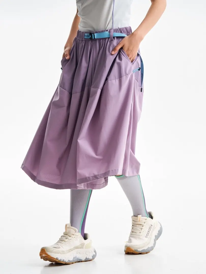 Outdoor Fashion Skirt Pant Women Quick Dry City Hiking Streetwear Loose Casual Sport Y2k Track Cargo Skirts Pant