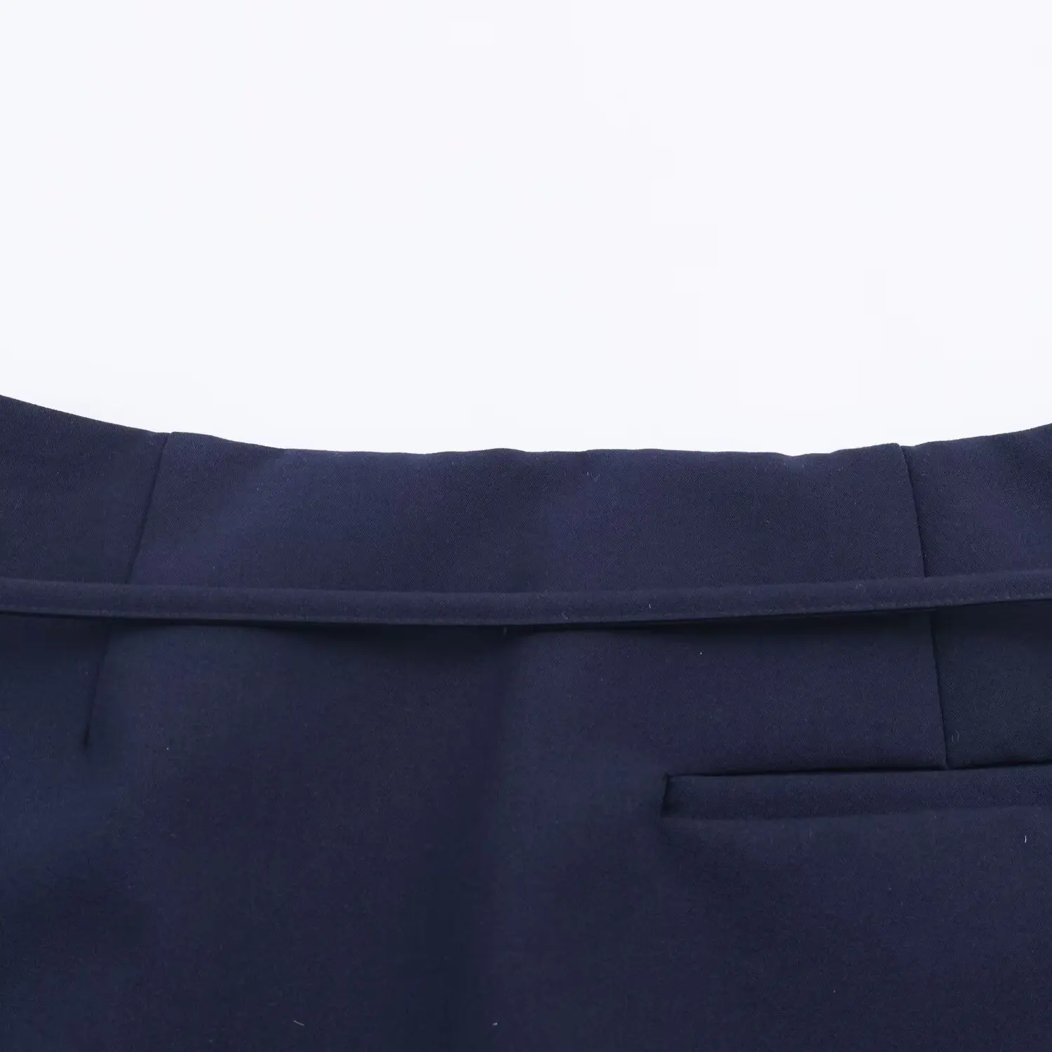 BSAY Autumn New Product Women's Wear 2025 Fashion Versatile Slim Straight Waist Belt Decoration Mid Waist Skirts and Pants
