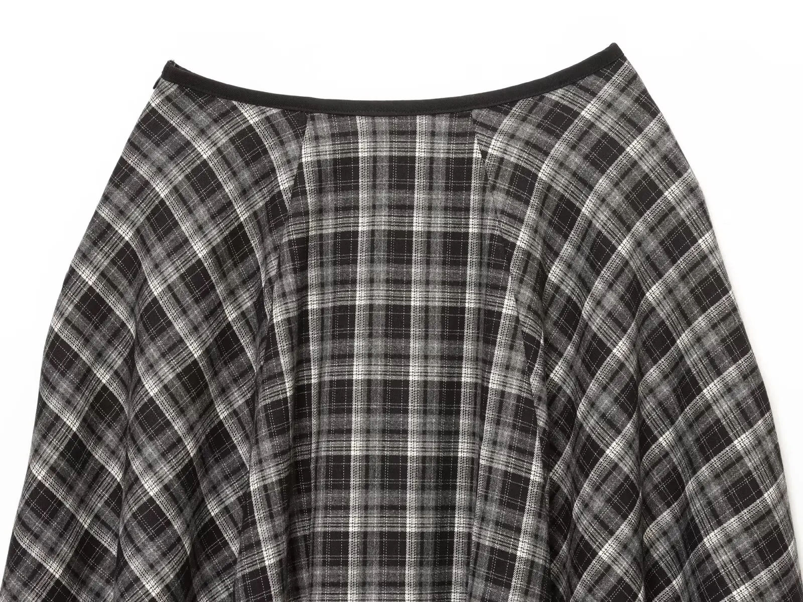 BSAY Loose Plaid Umbrella Skirt Women's clothing Autumn Winter Side Zip Chic Female High Waist Elegant A-line Long Skirts Mujer