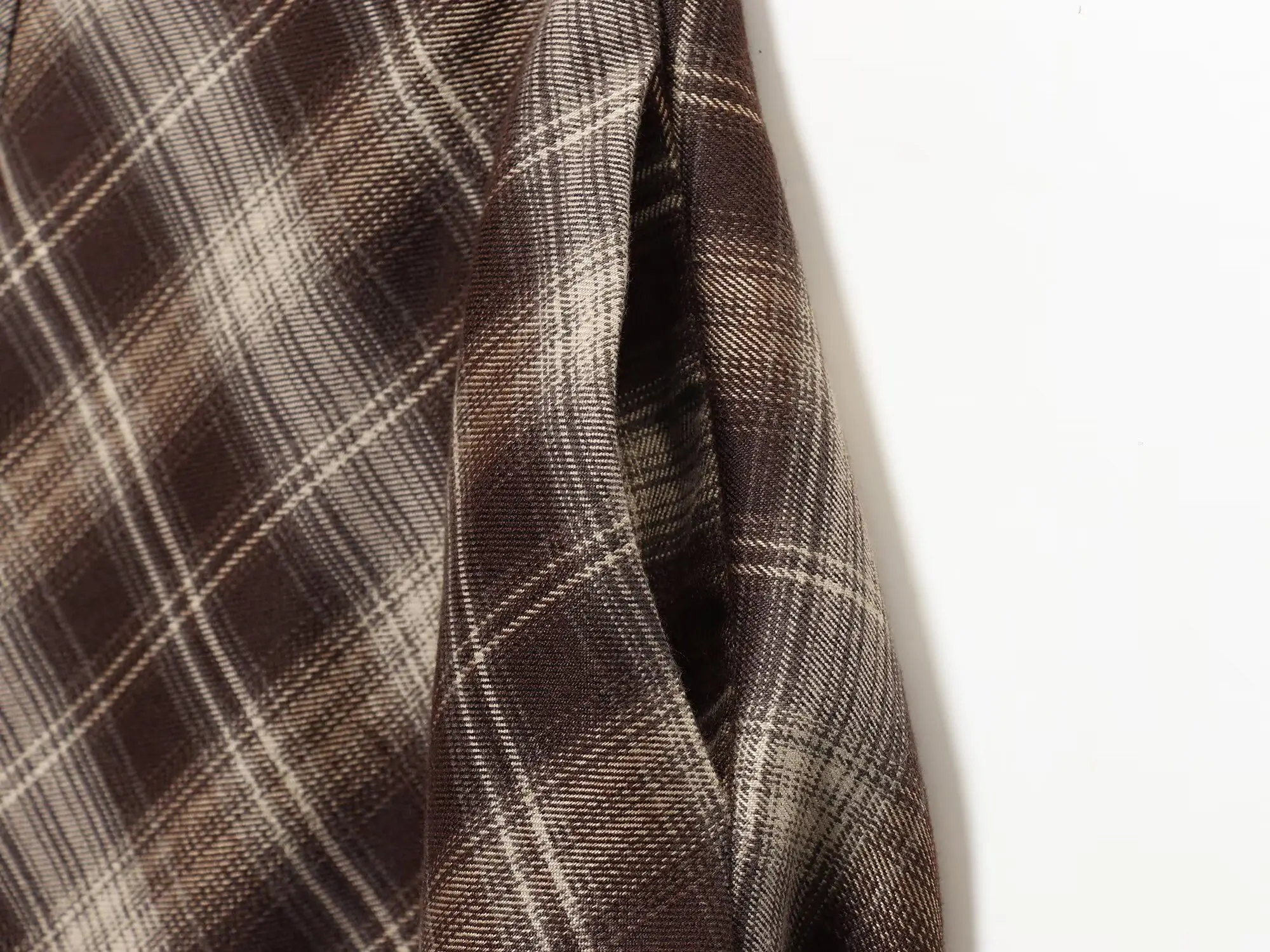 BSAY Loose Plaid Umbrella Skirt Women's clothing Autumn Winter Side Zip Chic Female High Waist Elegant A-line Long Skirts Mujer