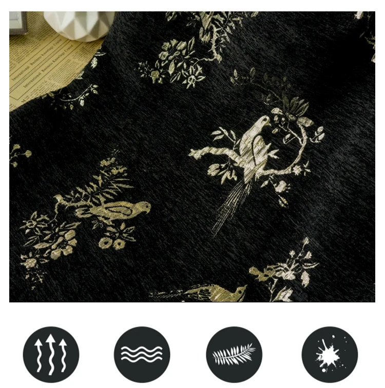 Black Gold Jacquard Skirt High Waisted Slim Fit A-line Skirt Spring Summer New Short Skirt Fashionable Exquisite Office Skirt