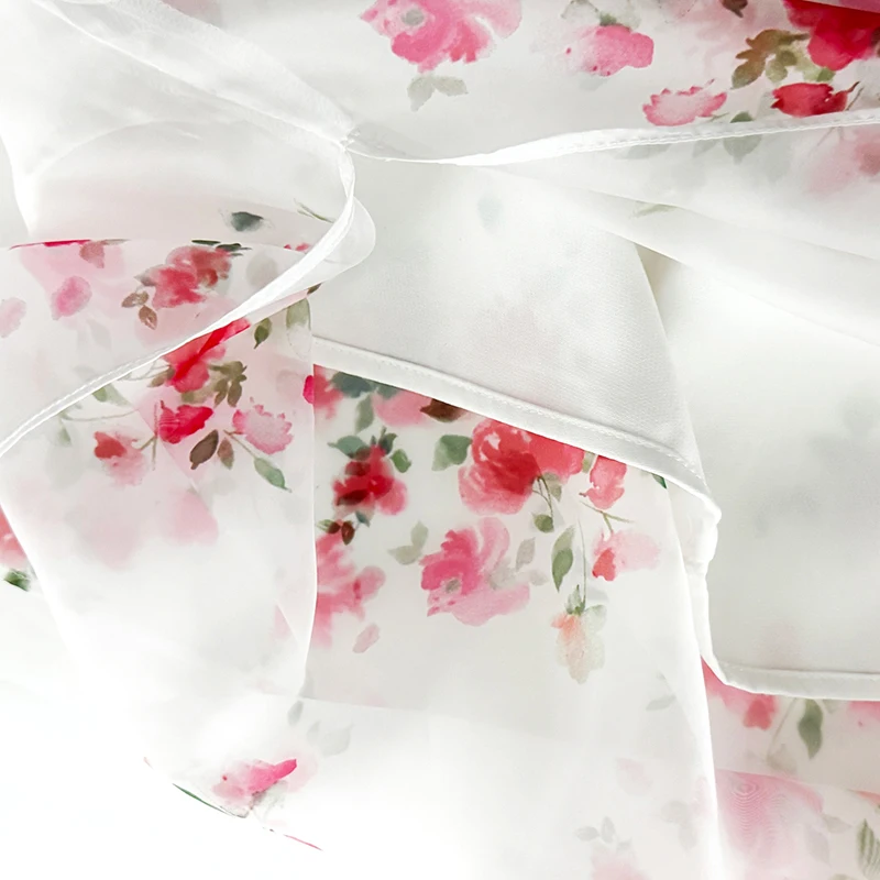 Tornova See Through Floral Print Skirt For Women High Waist Slit Sexy Long Skirt 2026 Summer New Straight Skirt Female Elegant