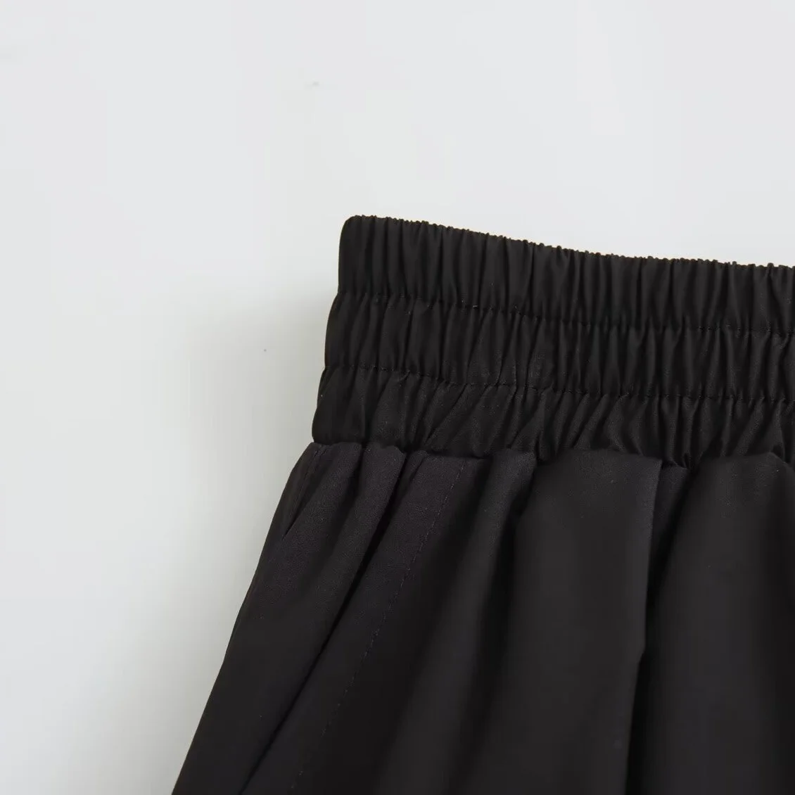 BSAY Women's Fashion Spring New Black Wide Pleated Swing Vintage Chic Female High Waist Elegant A-line Long Skirt Mujer