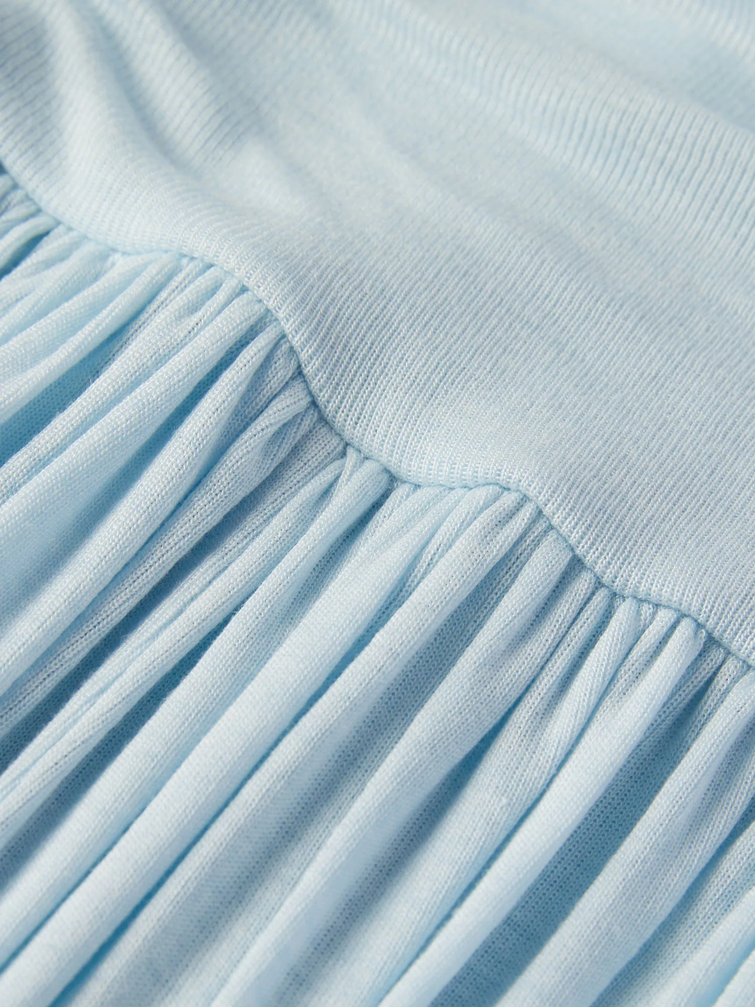 ZIQIAO 2026 Summer New Women‘s Bubble Hem Asymmetric Midi Skirt, Voluminous Knit Bubble Skirt for Coquette & Y2K Street Style