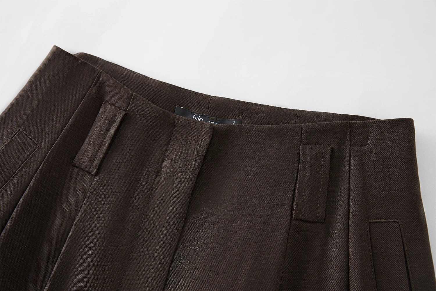 FSLE Vacation Style 2025 Summer Women Lounge Lyocell Skirt Oversized Silhouette Resort Ready Fluid Drape Skirt No Belt 25FS12476
