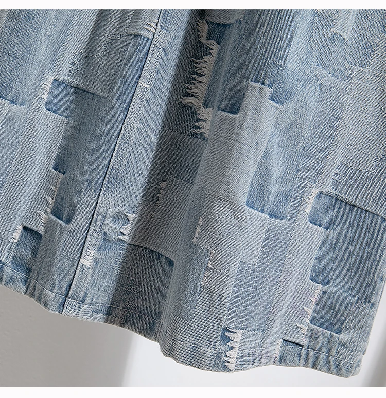 High Waist Denim Skirt Women New Arrival 2024 Autumn Vintage Style Streetwear Basics Ladies Elegant A-line Long Skirts B3980