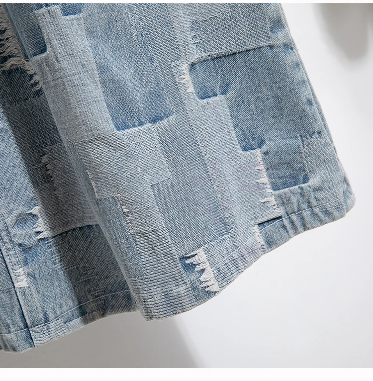 High Waist Denim Skirt Women New Arrival 2024 Autumn Vintage Style Streetwear Basics Ladies Elegant A-line Long Skirts B3980