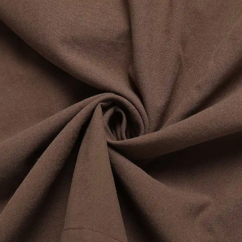ZANZEA Women Cotton Skirt Holiday Elastic Waist Midi Skirt 2024 Summer Side Pockets Falda Saias Casual Korean Solid A Line Jupe