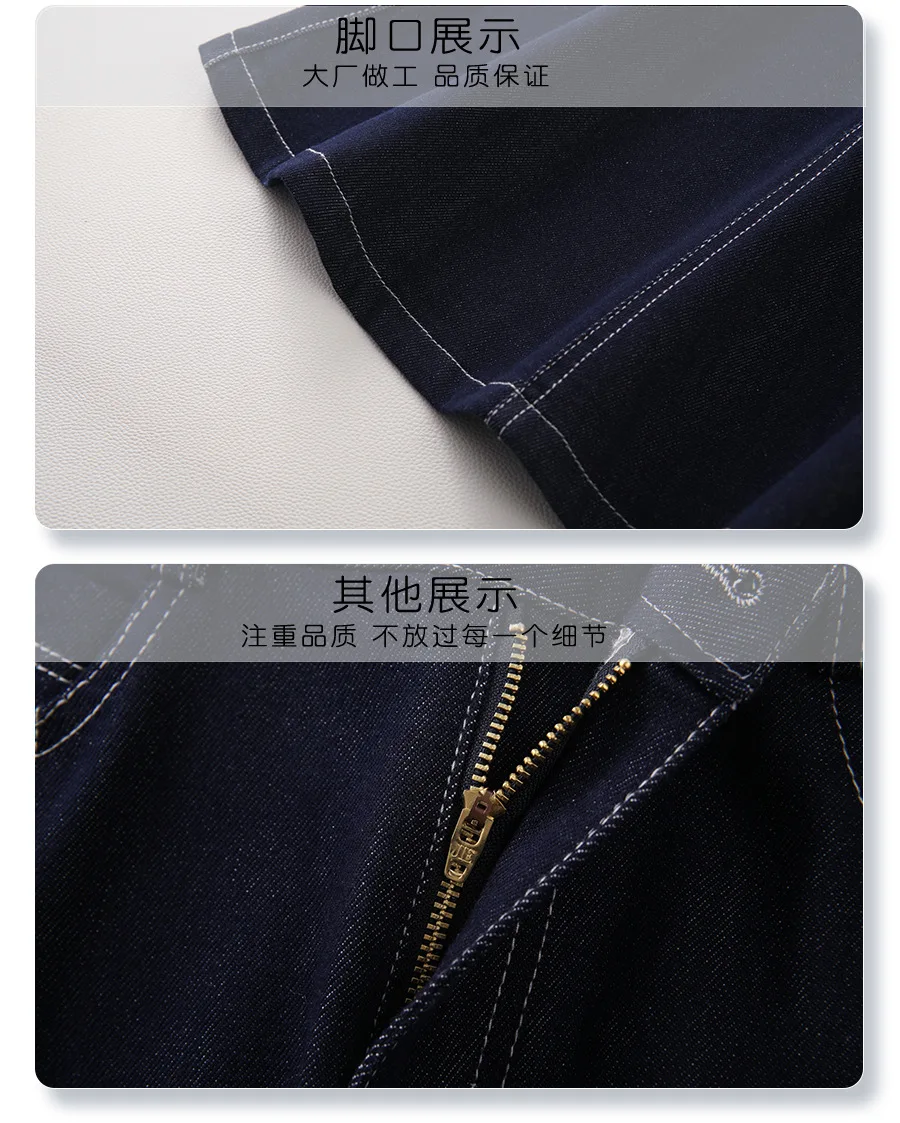 Dark Blue Denim Mid-Calf Skirts For Women 2025 New Spring and Summer Casual Loose Streetwear Office Lady Chic Long Skirts