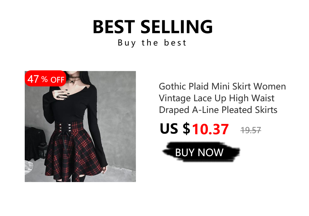 Black Checkered Women's Gothic Skirt Women Pleated Plaid Skirts Spring Autumn Girl Hip Hop Female Punk Goth Mini Skirt Clubwear