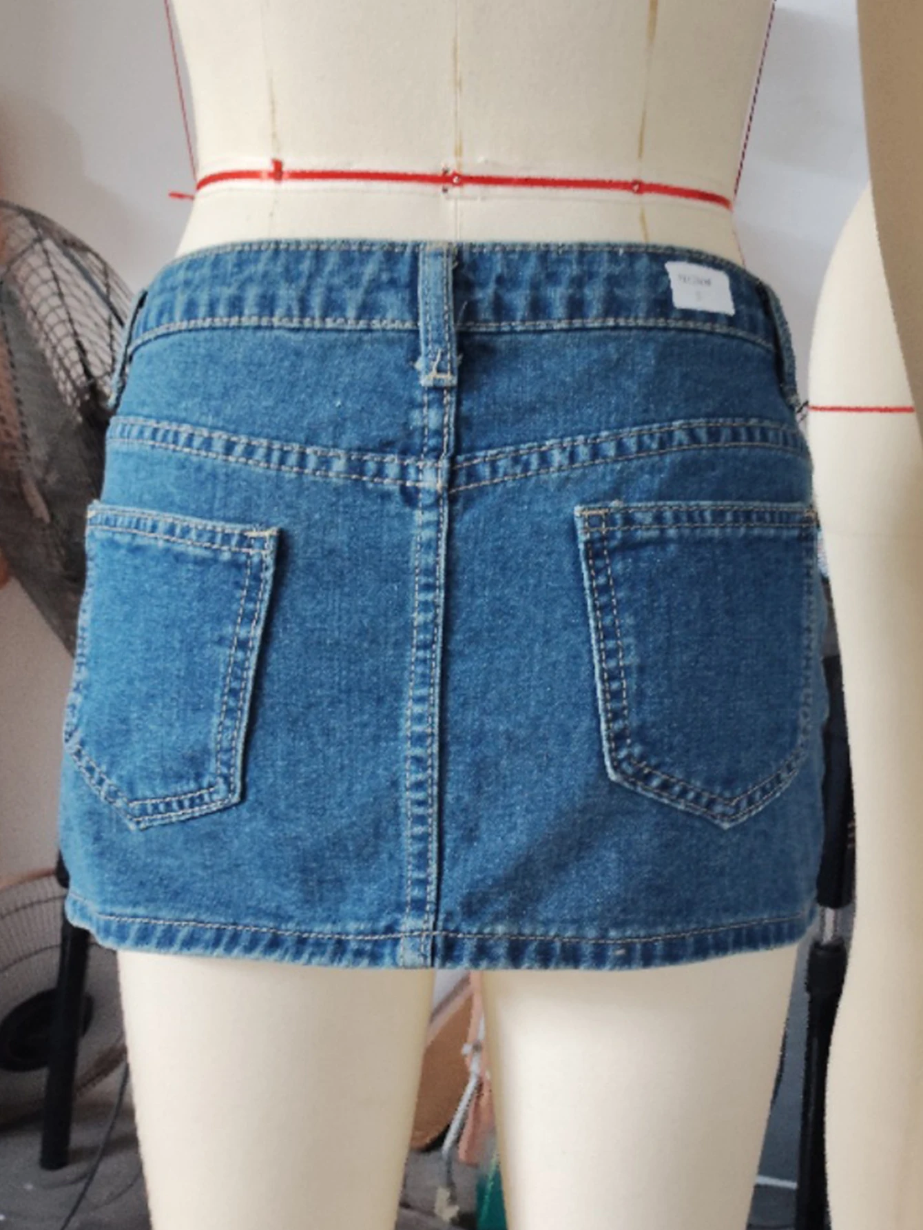 Sexy black jean mini skirt women summer denim skirts for woman fashion casual streetwear clothing low waist short micro skirt