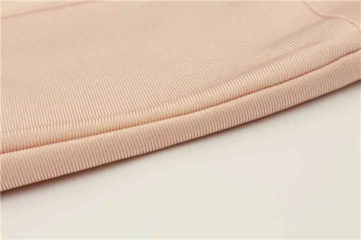 Women Candy Color Sexy Neon Green Pink Orange Yellow Pink Midi Knee Length Bandage Skirt Designer Pencil Skirt Faldas 78cm