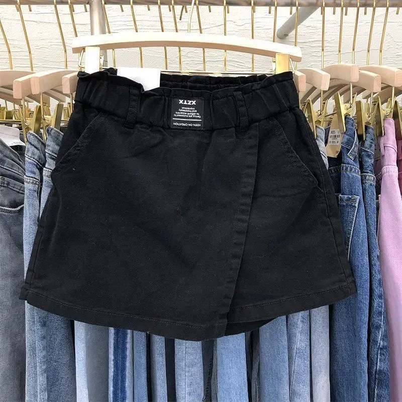 White Skirt Women High Waist Cotton Summer Jupe 2025 Faldas Mujer De Moda Fashion Casual Bodycon Mini Y2k Skirts Korean Saia