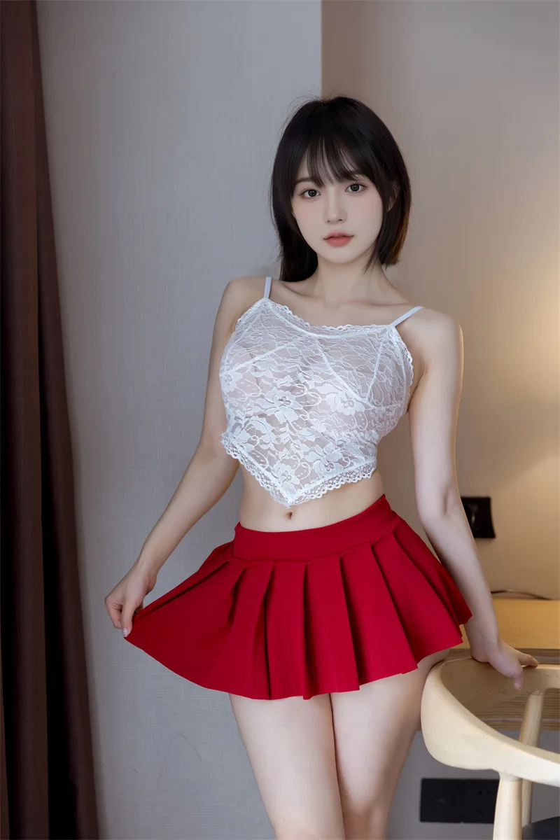 Sexy Women's Ultra-short Pleated Skirt Outdoor Mini Micro A-Line Skirts Nightclub Woman Dance Wear Allure Short Skirts