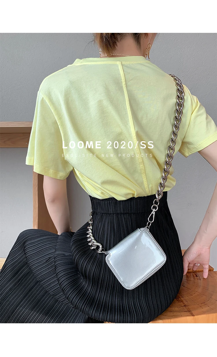 Miyake Pleated Classic Elastic Waistband Straight Casual Skirts (90CM)