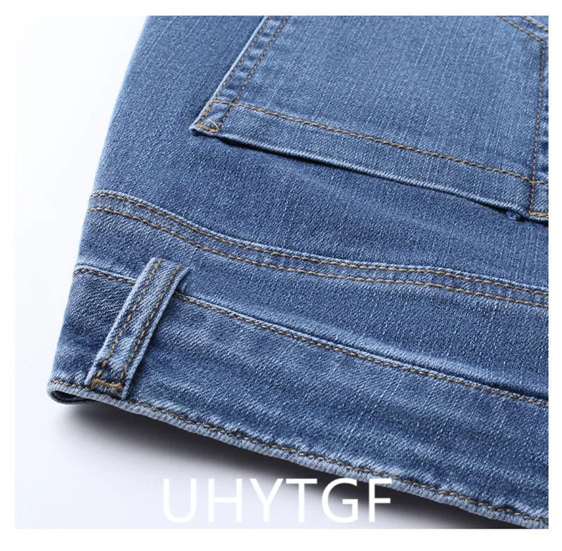 Women's Denim Skirts Spring Summer Jeans Skirts Streetwear Sexy Sheath Skirts Female Fashion High-Waisted Split Vintage Skirts
