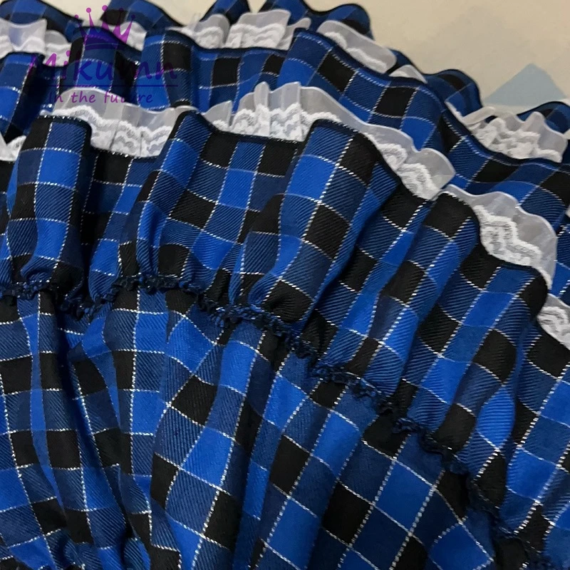 Mikumn 8 Color Punk Girls Plaid Skirts Harajuku Y2k Kawaii Women Skirts Japanese Gothic Lolita High Waist Pleated Cake Skirts