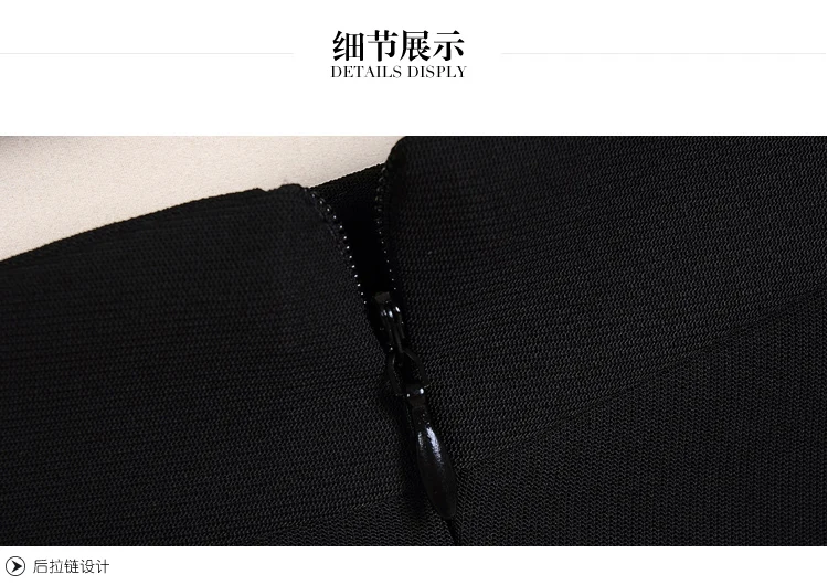 Naviu Fashion Professional Formal Work Hips Skirt Office Ladies Gray Black Step Bottoms One Step Mini Dress