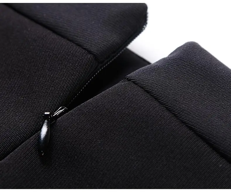 Naviu Fashion Professional Formal Work Hips Skirt Office Ladies Gray Black Step Bottoms One Step Mini Dress