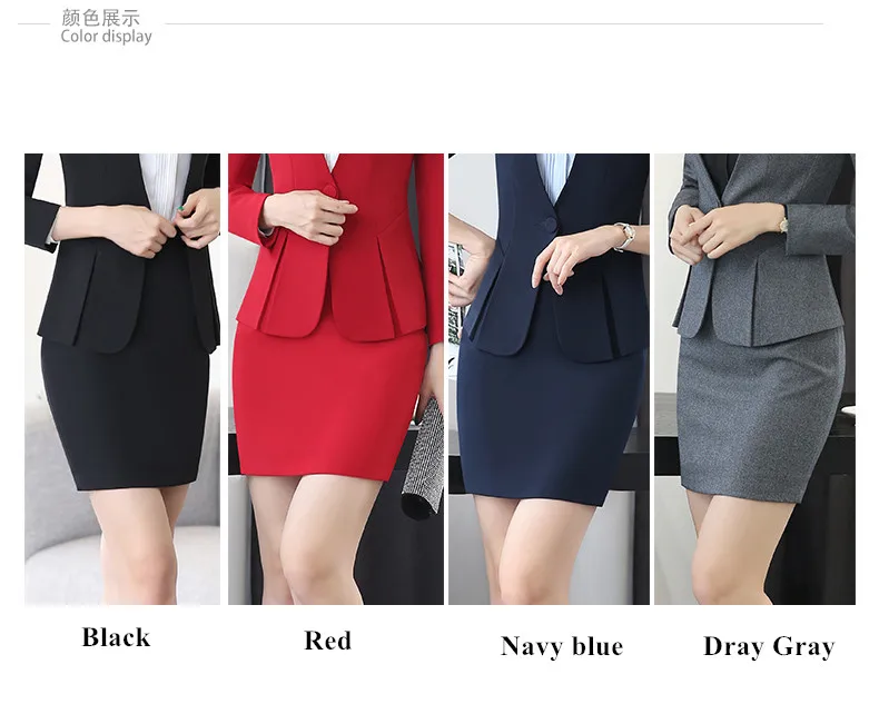 Naviu Fashion Professional Formal Work Hips Skirt Office Ladies Gray Black Step Bottoms One Step Mini Dress