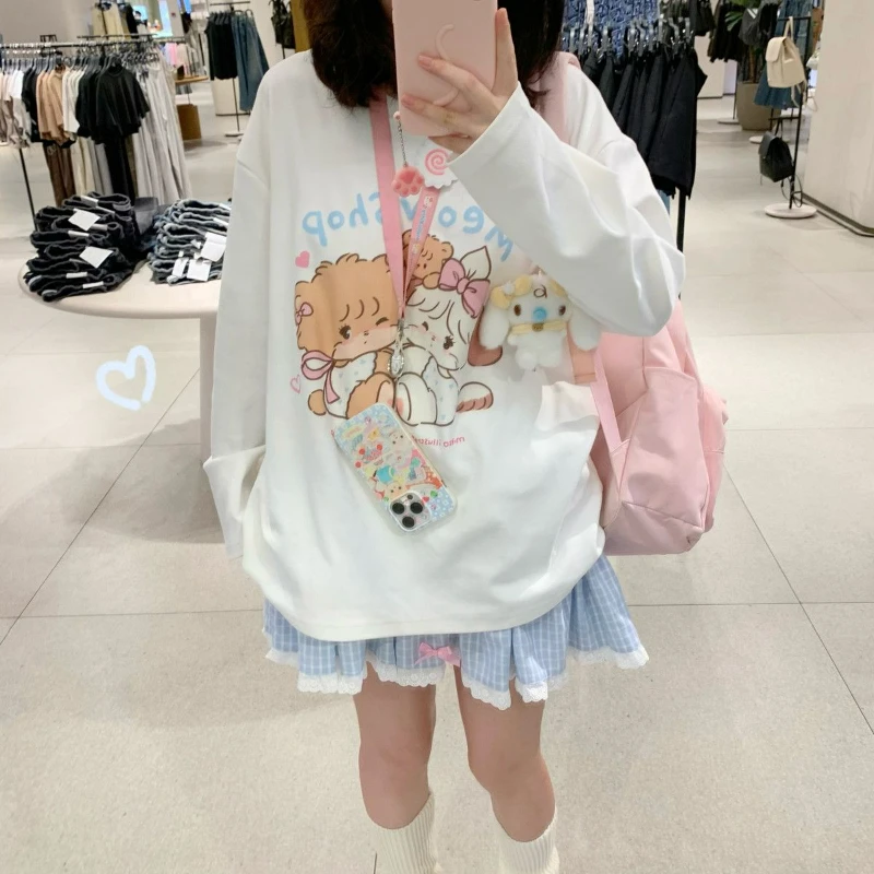 Kawaii Lolita Blue Plaid Mini Skirt Women Harajuku Y2k Aesthetic Bow Short Skirts Japanese Preppy Style Pleated Fairy Skirt 2024