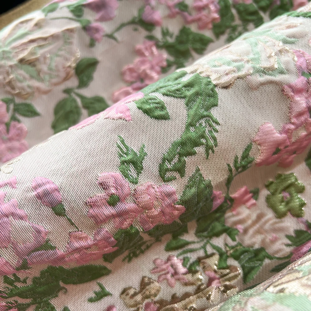 SINGREINY Fashion Jacquard Vintage Skirts Autumn 2025 Zipper Design Puffy Women American Retro Floral Print A Line Skirts