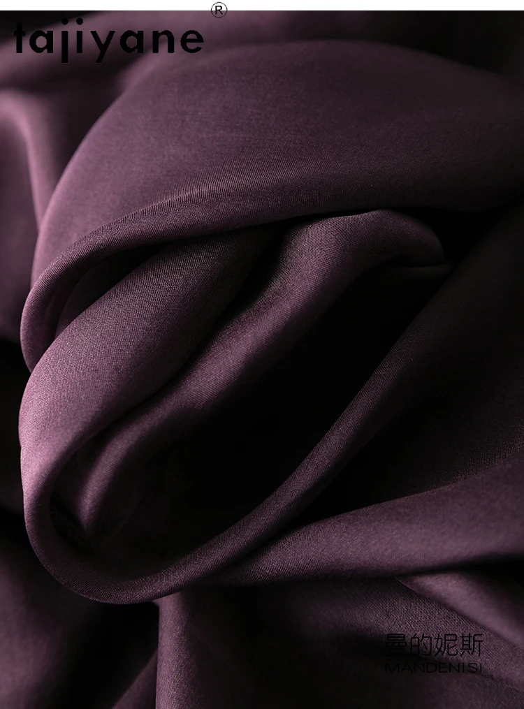 TAJIYANE 100% Natural Mulberry Silk Womens Skirts Fashion Summer Skirts Women Clothing 2024 New Arrivals Long Skirt Топ С Юбкой