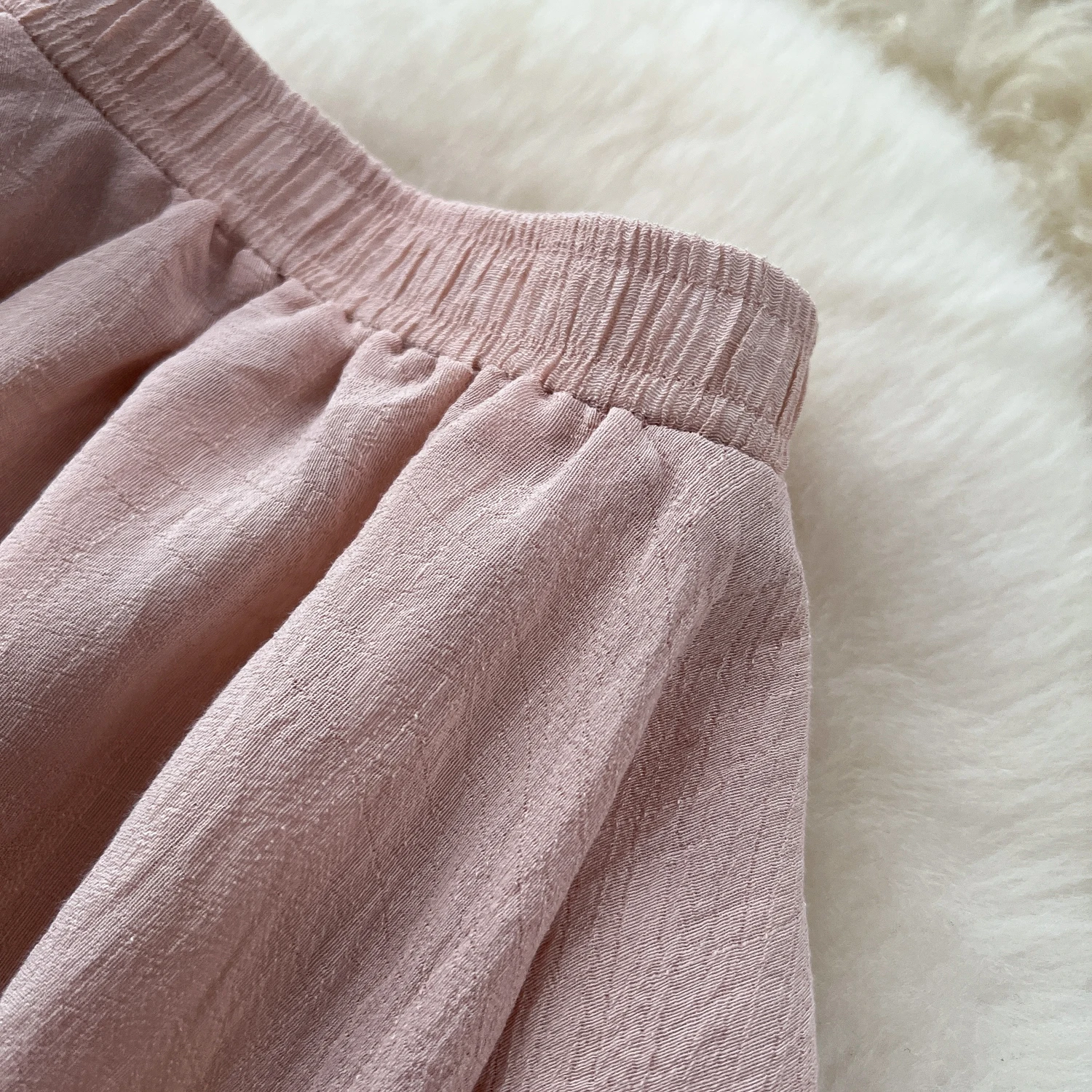 SINGREINY Summer Gentle Skirt Women Irregular Temperament Elastic Waist Ladies Fashion A Line Classic Versatile Senior Skirts