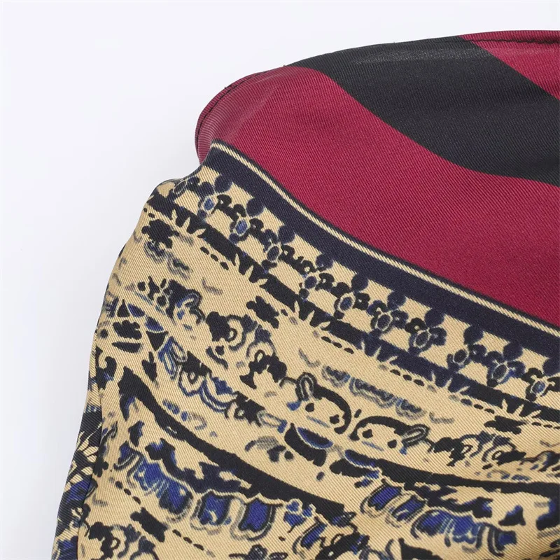2026 Autumn New Women's Clothing Casual Fashion Versatile Elegant Temperament Vacation Style Paisley Wrapped Skirt