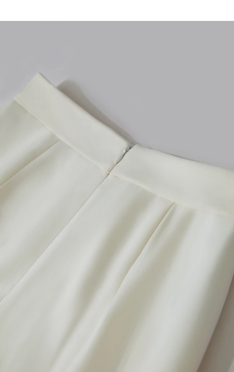 Amii Minimalist 2025 Autumn Midi Skirts Women Commute Elegant Office Lady Versatile Asymmetrical Drape Straight Skirt 12521006