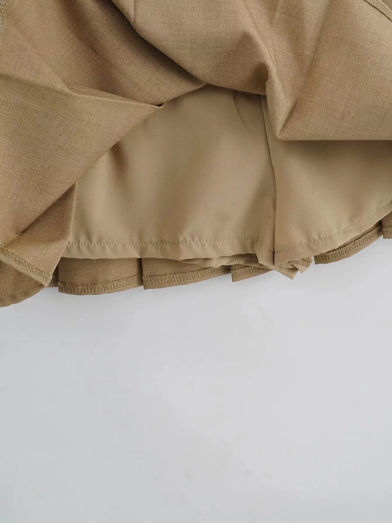 2024 Summer High Waisted Skirts Womens Sexy Mini Skirts with Shorts Vintage Pleated Skirt White Korean Tennis Skirts Black Khaki