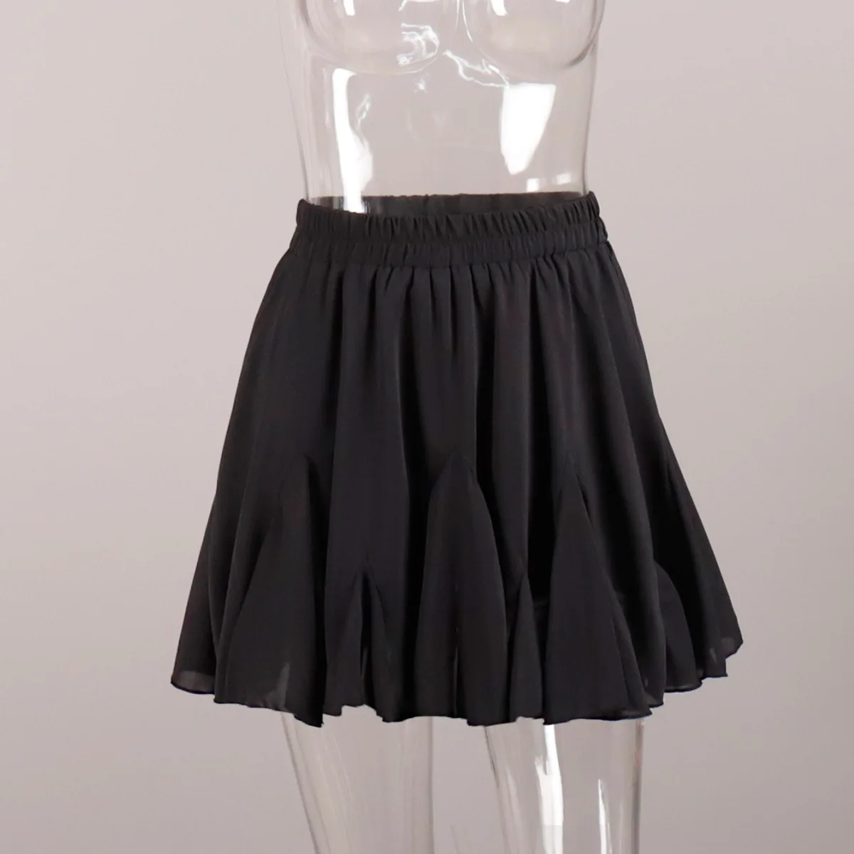 Tuularose Summer Ruffle Short Skirt Women 2025 Summer New Y2k Pleated Patchwork Skirt Casual Streetwear Office Lady Female Skirt