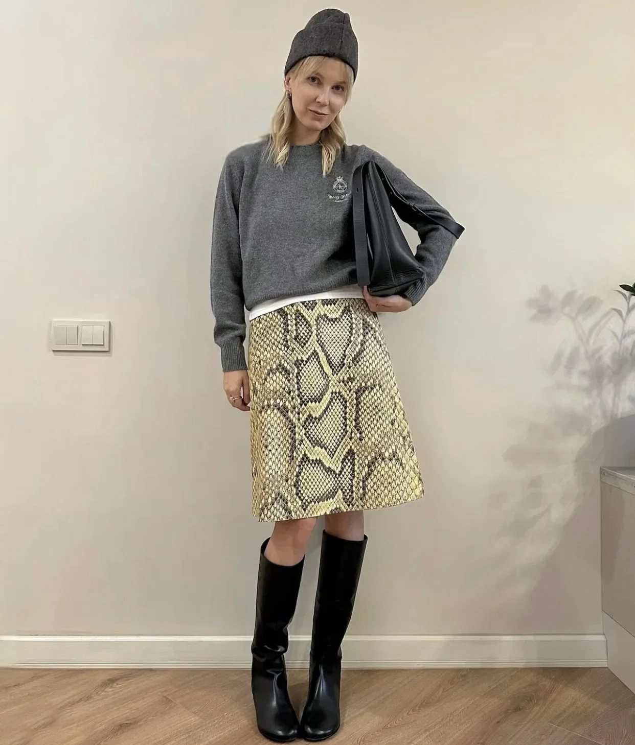 Tuularose Autumn Women's Skirts Fashion Leopard Print High Waist Skirts Retro Casual Polka Dot Elegant Party Y2k Women's Skirts