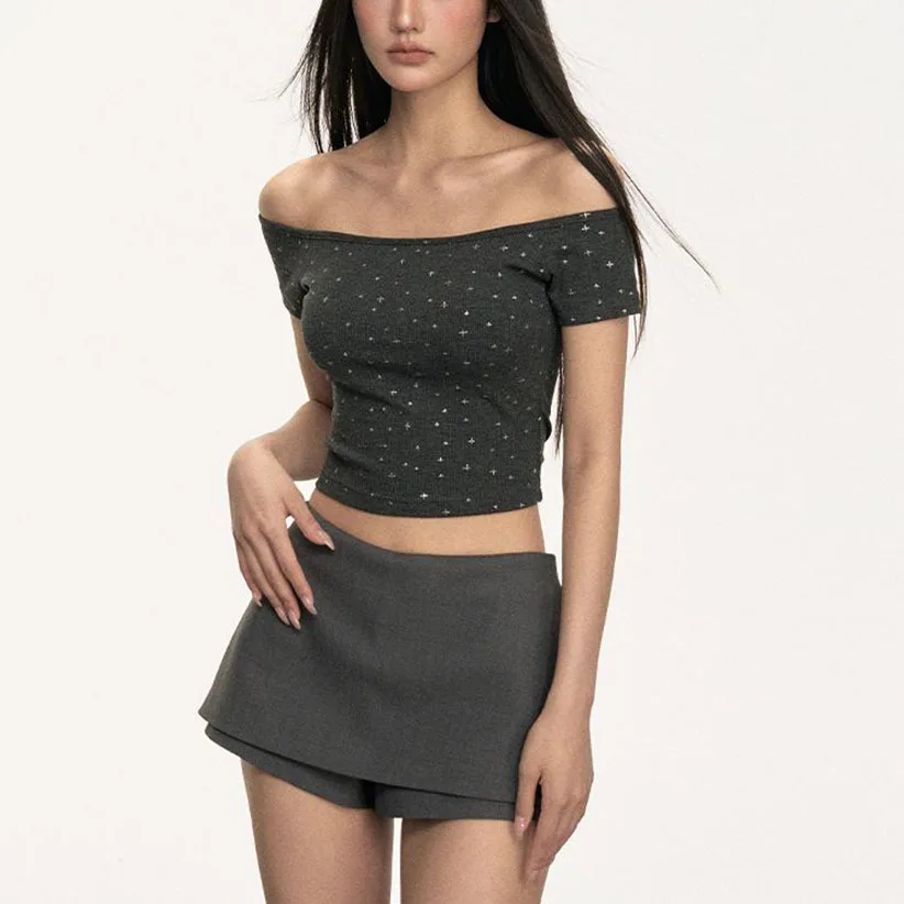 Summer Fashion All Match Temperament French Shorts Skirts Y2k Harajuku High Street Casual Punk Women Jupe Personality Skirt