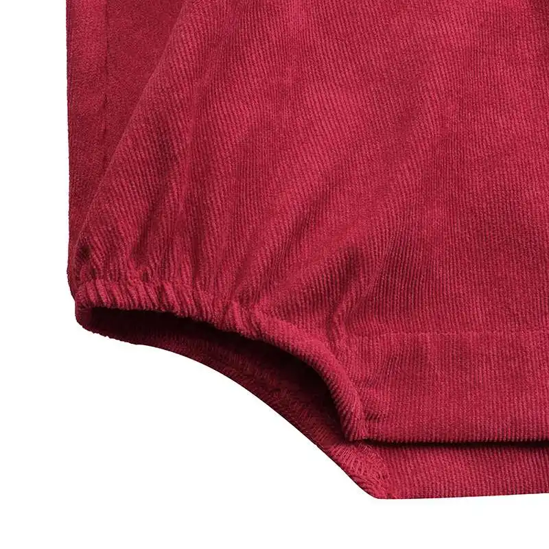 2025 ZANZEA Women Corduroy Skirts Casual Elastic Waist Long Skirt Female Faldas Saia Autumn Vintage Solid Jupe Vestidos Oversize