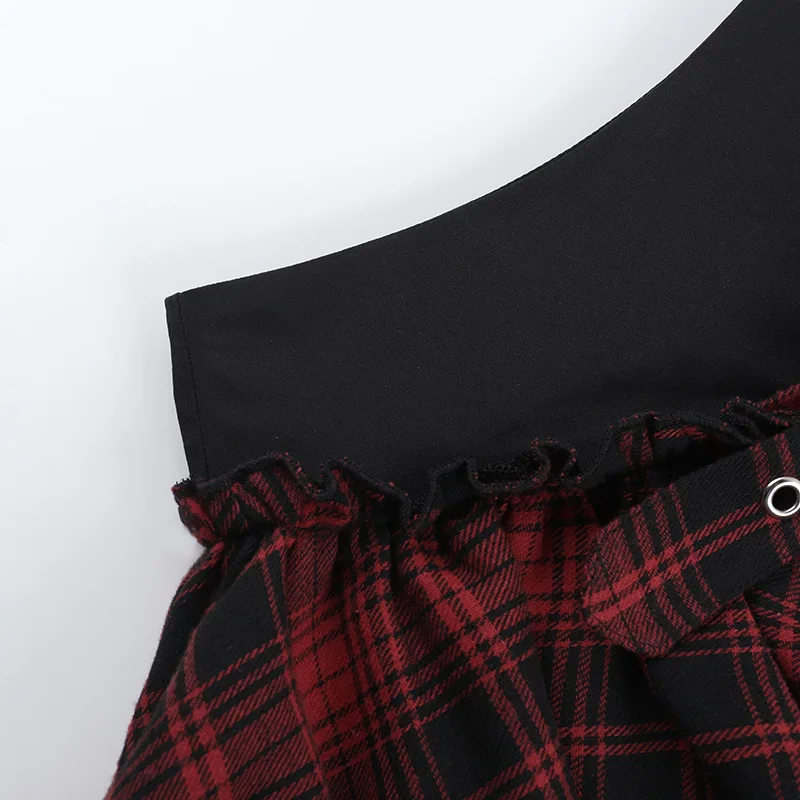 Fashion High Street Style Punk Subculture Y2k Skirt Femme 2025 New Summer High Waist Casual Irregular Short Skirts for Women