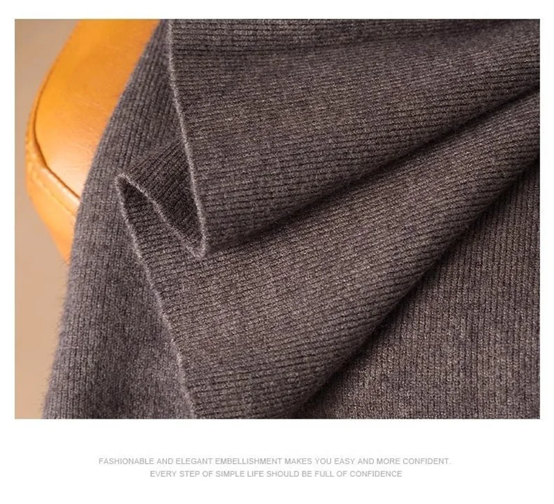 Women Knitted Skirt 2026 Autumn Winter New Loose Oversized Button Elastic Skirts Female Knitt Skirt Warm Women's Clothing