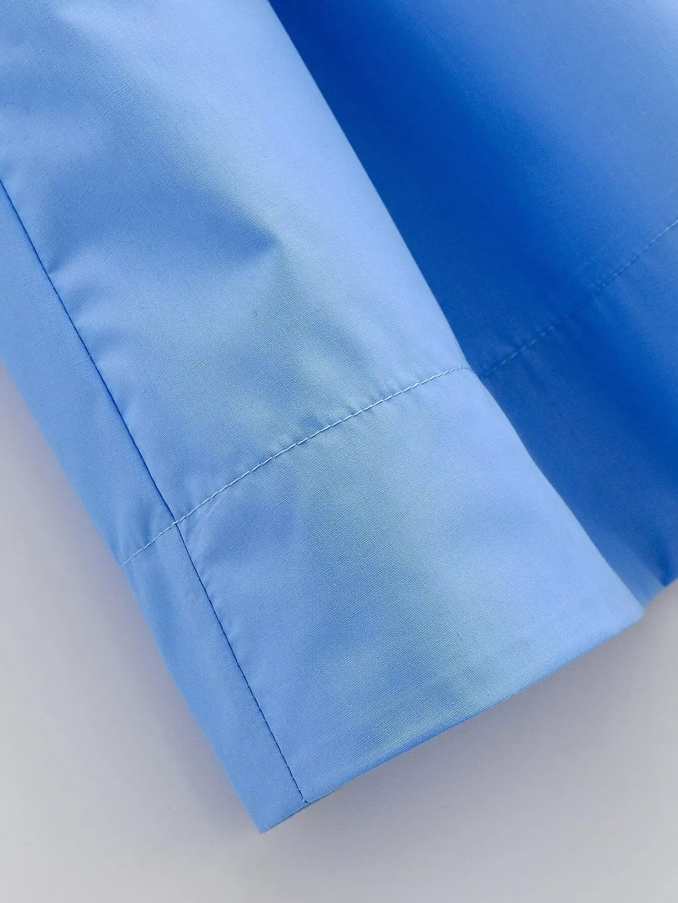 YENKYE New 2026 Women Blue Pleated A-line High Waist Skirt Spring Summer Big Swing Casual Skirts
