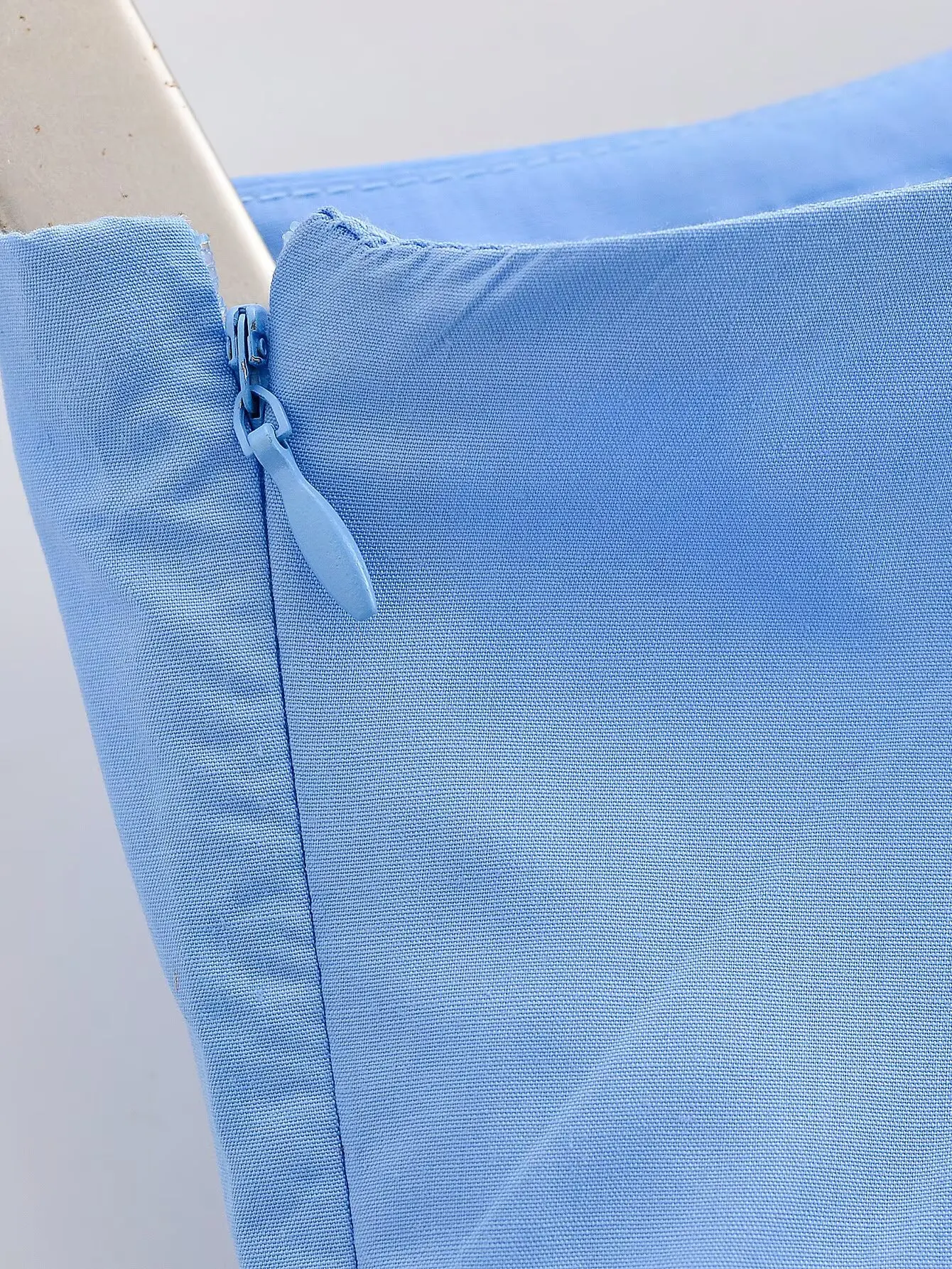 YENKYE New 2026 Women Blue Pleated A-line High Waist Skirt Spring Summer Big Swing Casual Skirts