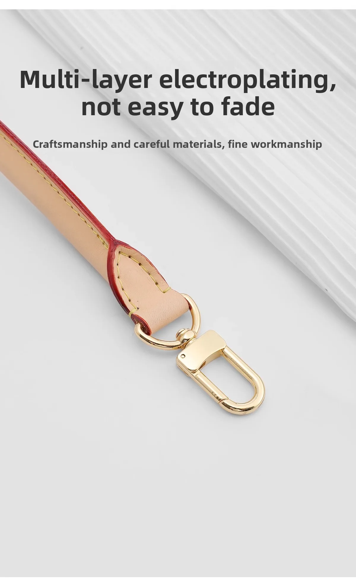 Cowhide leather shoulder strap for speedy 25 30 women bag soft replacement bag strap bag insert modification accessories