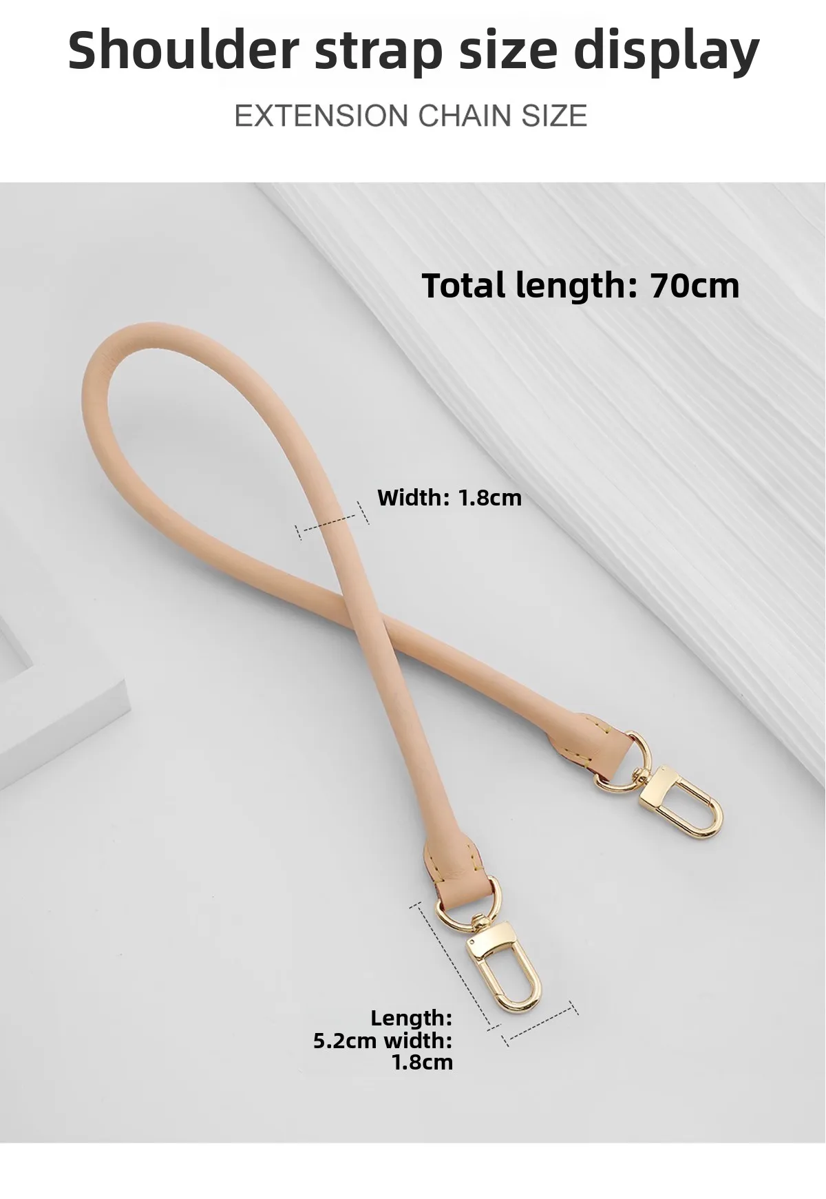 Cowhide leather shoulder strap for speedy 25 30 women bag soft replacement bag strap bag insert modification accessories