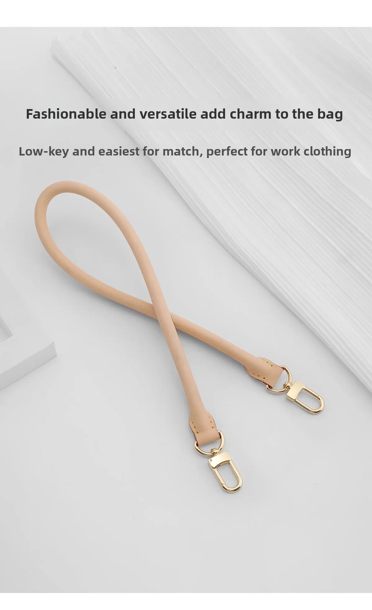 Cowhide leather shoulder strap for speedy 25 30 women bag soft replacement bag strap bag insert modification accessories